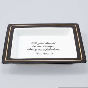 Coco Chanel Trinket Tray